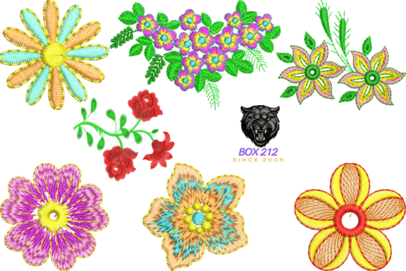 Collection of Creative Flower Designs