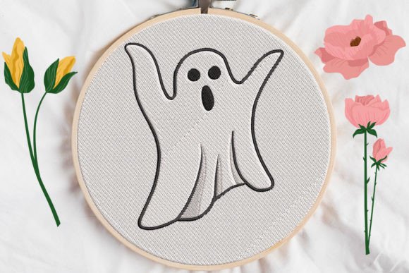 Halloween Ghost Embroidery Review